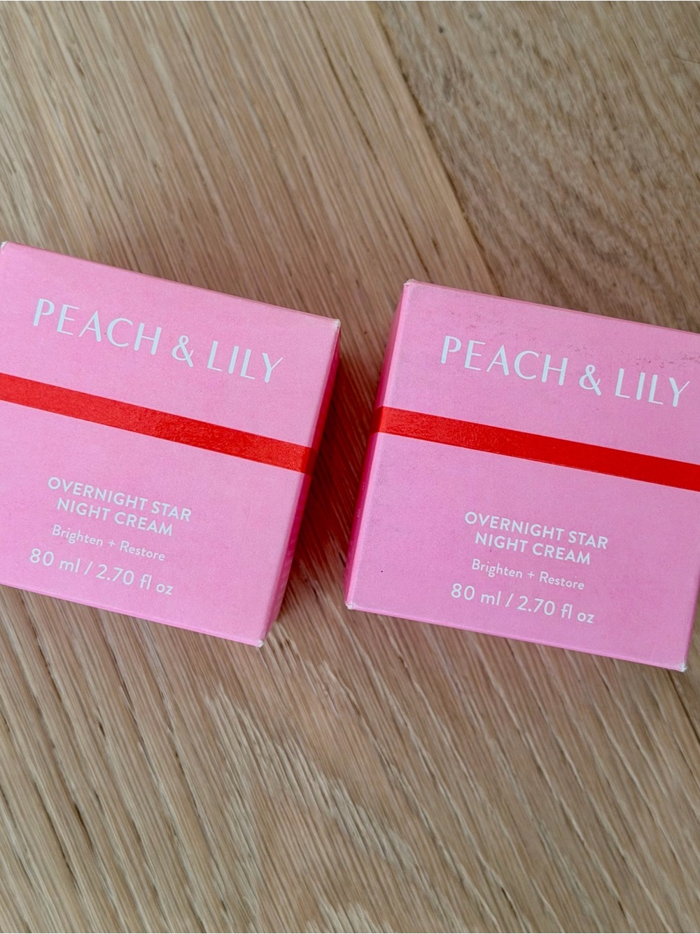 Peach & Lily Overnight Star Night Cream 2.70 oz 80ml NEW